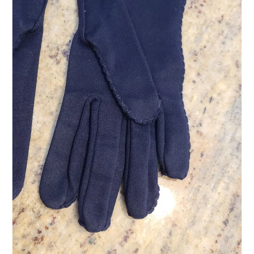 Vintage Womens Size S/M Blue Nylon Formal 10
